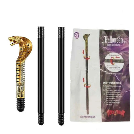 Fancydresswale Egyptian Style Staff Halloween Outdoor Decoration – Pharaoh King Scepter for Carnival, Ancient Egypt Accessory Luminarias Fancydresswale