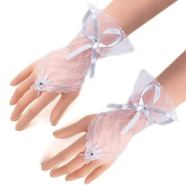 Fancydresswale Elegant Lace Wrist Gloves for Girls & Women – Fancy Dress & Party Accessory fancydresswale.com