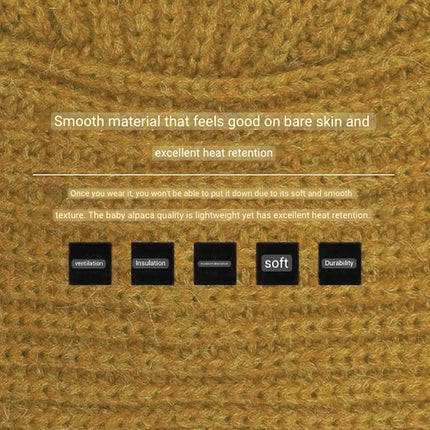 Fancydresswale European Style Wool Knitted Hat for Babies & Toddlers – Soft & Cozy Winter Beanie Newborn Winter Turban Cap-Coffee Fancydresswale
