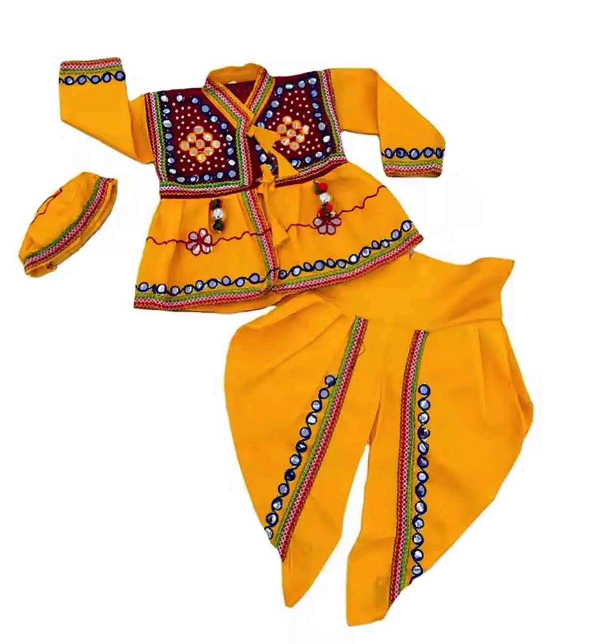 Kurta Pajama Dandiya Dress For Baby Boy Garba Costume For Boys
