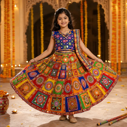 Fancydresswale Gujrati chaniya choli- Navratri Lehanga Choli, Full Size fancydresswale.com