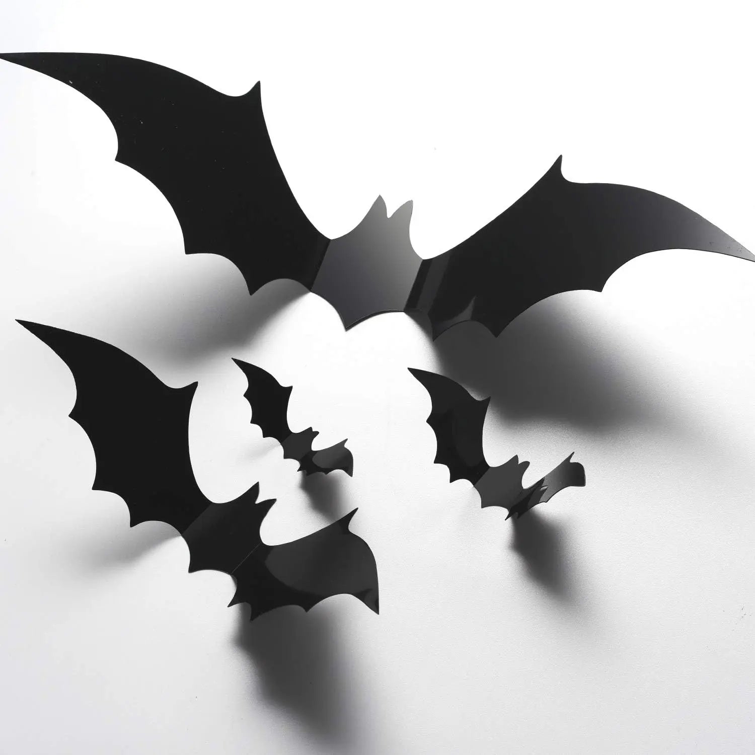 Orgrimmar Halloween Witch Hats Decorations - 12 Hanging Hats With 32 Bat Stickers