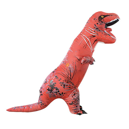 Fancydresswale Inflatable Dinosaur Costume for Adults and Kids- Red Fancydresswale