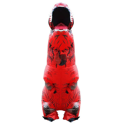 Fancydresswale Inflatable Dinosaur Costume for Adults and Kids- Red Fancydresswale
