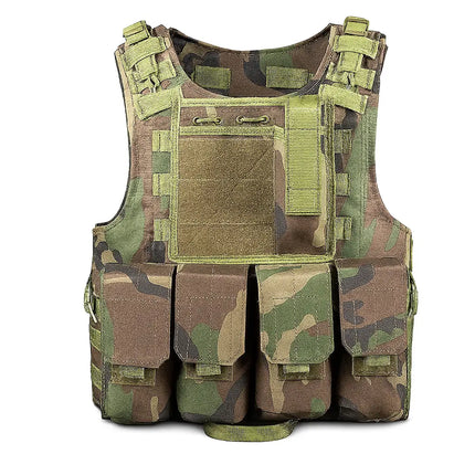 Fancydresswale Kids Army Camouflage Combat Vest and Helmet Set with Goggles – Military Fancy Dress Costume fancydresswale.com