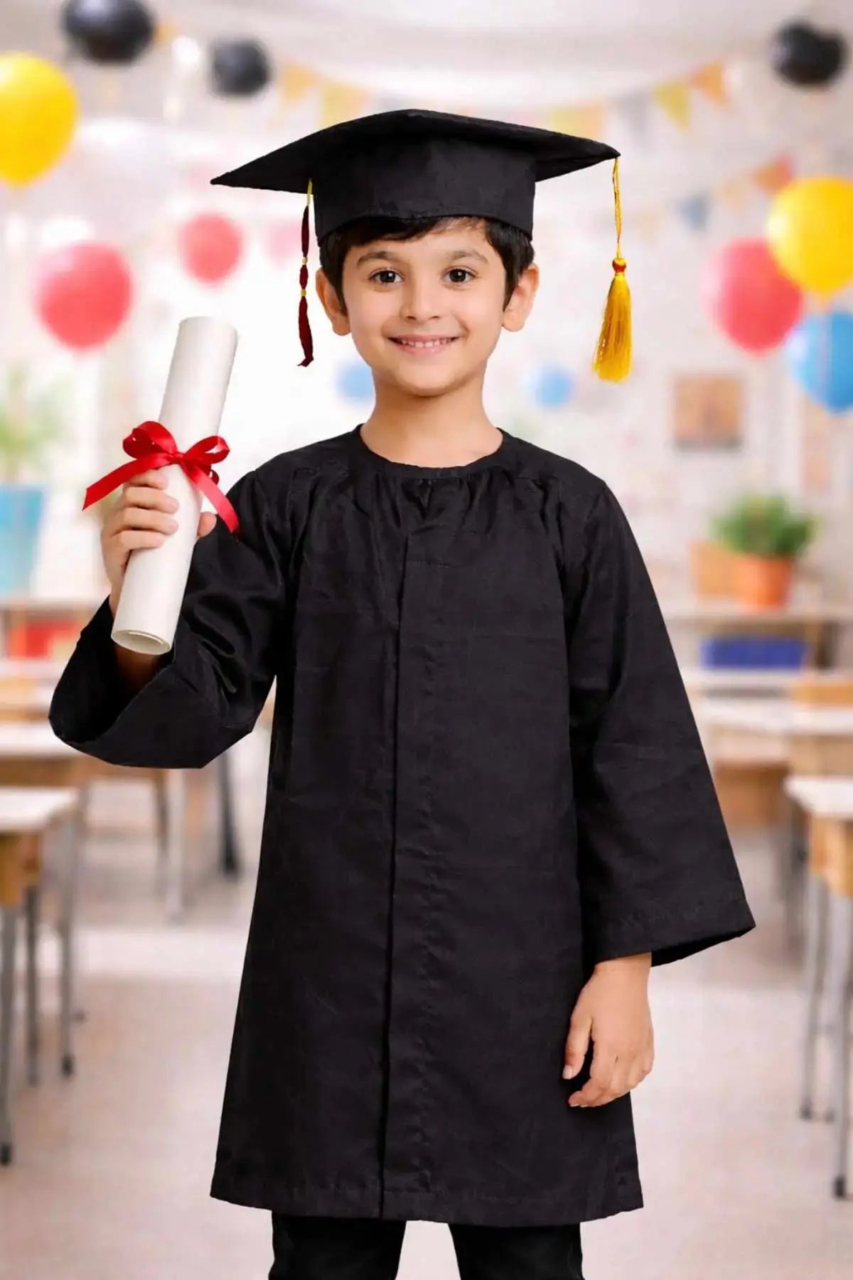 Kids Graduation Costume – Fancydresswale Gown & Cap Set – fancydresswale.com