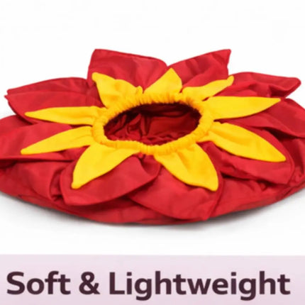 Fancydresswale Kids Red & Yellow Flower Cutout Headgear for Fancy Dress, School Dance & Theme Performances fancydresswale.com