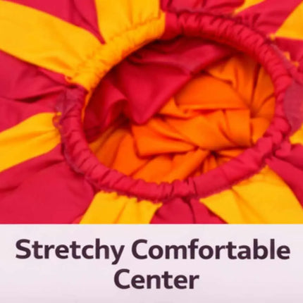 Fancydresswale Kids Red & Yellow Flower Cutout Headgear for Fancy Dress, School Functions & Theme Performances fancydresswale.com