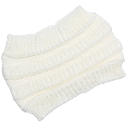 Fancydresswale Knitted Wool Headband for Women Cozy Soft & Stylish Winter Accessory Head Cover White Fancydresswale