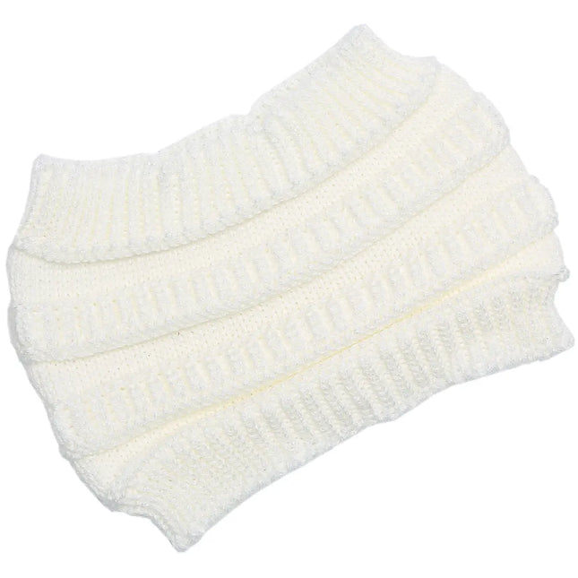 Fancydresswale Knitted Wool Headband for Women Cozy Soft & Stylish Winter Accessory Head Cover White Fancydresswale