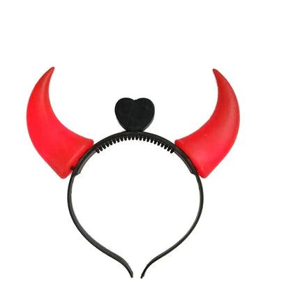 Fancydresswale Light-Up Dracula Vampire Devil Horns Headband – Flashing Headdress for Boys and Girls Fancy Dress Costume Accessory fancydresswale.com