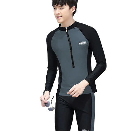 Fancydresswale Men's Full Sleeve Swimming Suit, Beach wear Quick Dry Surfing Dress, Men Full Body Swimsuit Fancydresswale
