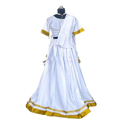 Fancydresswale  Mohiniyattam Dance Costume kerla dance dress fancydresswale.com