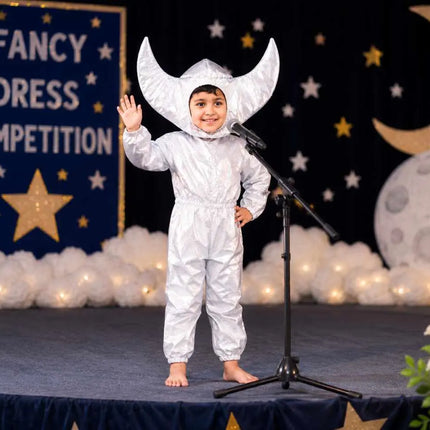 Fancydresswale Moon Fancy Dress Costume for Kids | Silver Moon Outfit fancydresswale.com