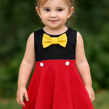 Fancydresswale New Baby Girl Micky Mouse Clothes Girls Dress Party Princess Summer Cosplay Baby Girl Fashion fancydresswale.com