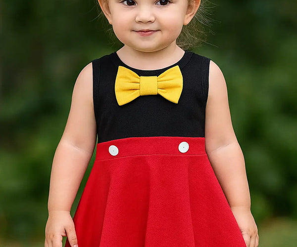 Fancydresswale New Baby Girl Micky Mouse Clothes Girls Dress Party