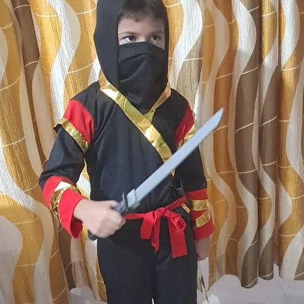 Fancydresswale Ninja costume for Boys and Girls with Sword fancydresswale.com