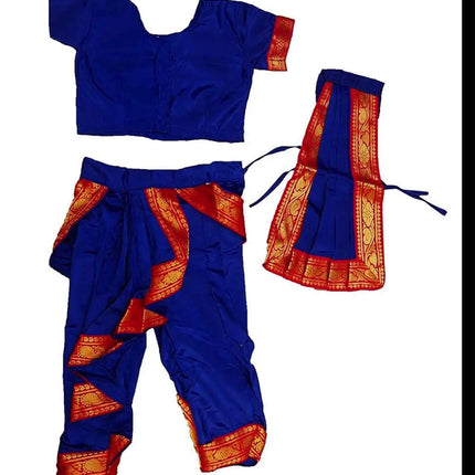 Fancydresswale Odissi Dance Dress for Girls – Traditional Indian Classical Dance Costume of Odisha fancydresswale.com
