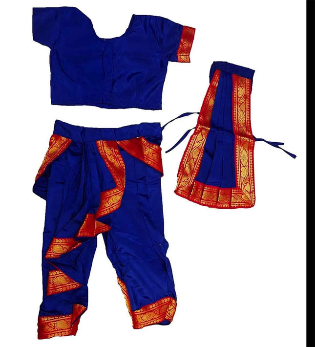 Fancydresswale Odissi Dance Dress for Girls – Traditional Indian Classical Dance Costume of Odisha fancydresswale.com