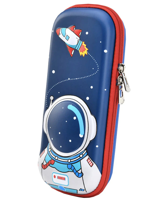 Fancydresswale Pencil Box 3D Pencil Pouch and Stationery Set Large Capacity for Boys and Girls (Spaceman) Fancydresswale
