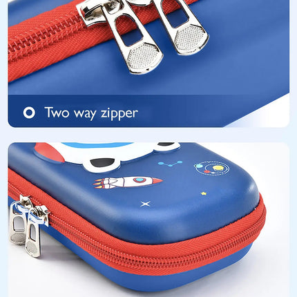 Fancydresswale Pencil Box 3D Pencil Pouch and Stationery Set Large Capacity for Boys and Girls (Spaceman) Fancydresswale
