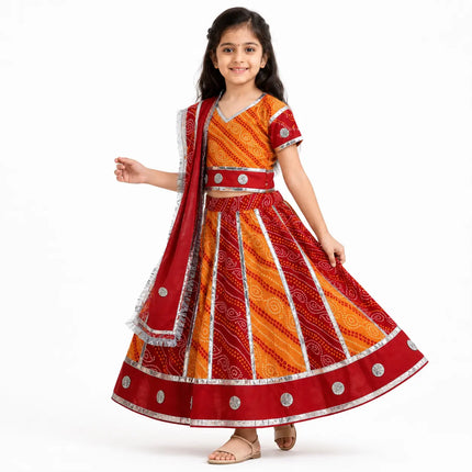 Fancydresswale Rajasthani Girl costume Rajasthan traditional dress female fancydresswale.com