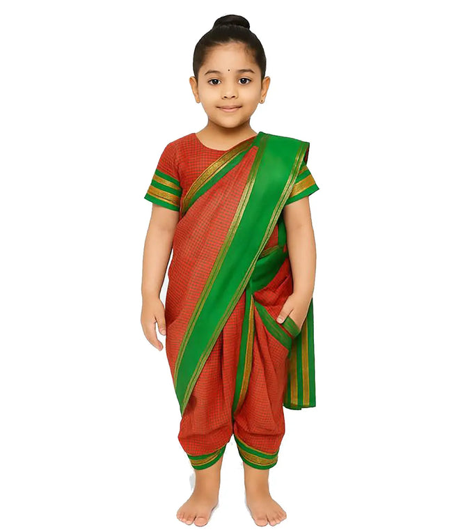 Fancydresswale Rani Laxmibai Costume Set for Girls – Traditional Warrior Dress with Sword, Shield & Cap fancydresswale.com