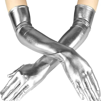 Fancydresswale Shiny Long Opera Gloves for Women – Costume Accessory for Fancy Dress, Cosplay & Theme Parties fancydresswale.com