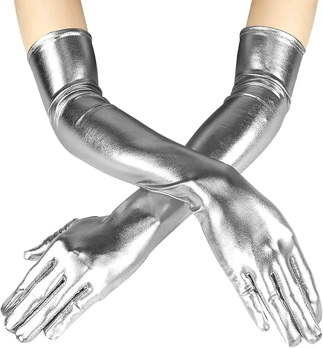 Fancydresswale Shiny Long Opera Gloves for Women – Costume Accessory for Fancy Dress, Cosplay & Theme Parties fancydresswale.com