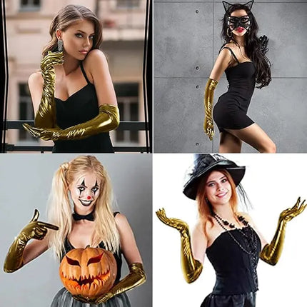 Fancydresswale Shiny Long Opera Gloves for Women – Costume Accessory for Fancy Dress, Cosplay & Theme Parties fancydresswale.com