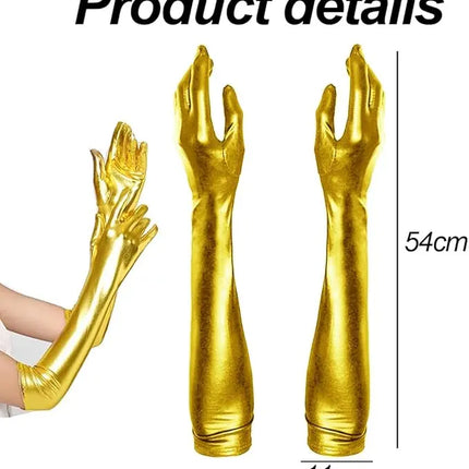 Fancydresswale Shiny Long Opera Gloves for Women – Costume Accessory for Fancy Dress, Cosplay & Theme Parties fancydresswale.com