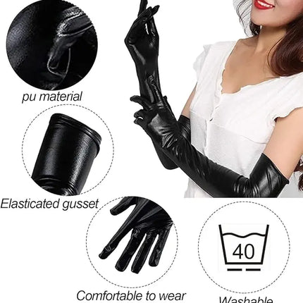 Fancydresswale Shiny Long Opera Gloves for Women – Costume Accessory for Fancy Dress, Cosplay & Theme Parties fancydresswale.com