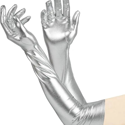 Fancydresswale Shiny Long Opera Gloves for Women – Costume Accessory for Fancy Dress, Cosplay & Theme Parties fancydresswale.com