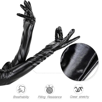 Fancydresswale Shiny Long Opera Gloves for Women – Costume Accessory for Fancy Dress, Cosplay & Theme Parties fancydresswale.com