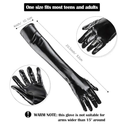 Fancydresswale Shiny Long Opera Gloves for Women – Costume Accessory for Fancy Dress, Cosplay & Theme Parties fancydresswale.com