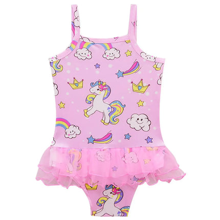 Fancydresswale Swimsuit for little girls one piece -random designs fancydresswale.com