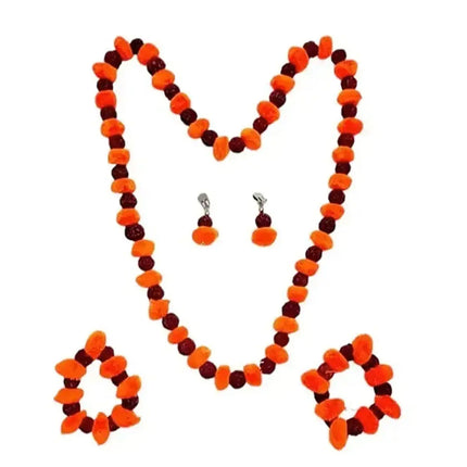 Fancydresswale Vanvasi make up set -Mala , bajuband and kundal - Free size to all Fancydresswale