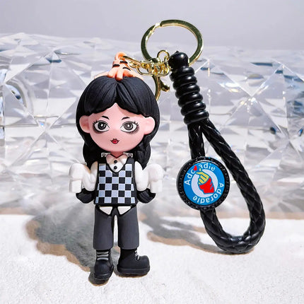 Fancydresswale Wednesday Addams Merchandise Keychain -Gift for Girls,Daughter, Teen- Wednesday 5th Generation fancydresswale.com