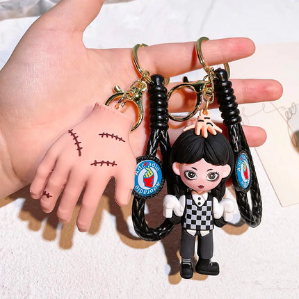 Fancydresswale Wednesday Addams Merchandise Keychain -Gift for Girls,Daughter, Teen- Wednesday 5th Generation fancydresswale.com