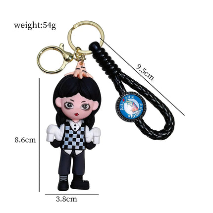 Fancydresswale Wednesday Addams Merchandise Keychain -Gift for Girls,Daughter, Teen- Wednesday 5th Generation fancydresswale.com