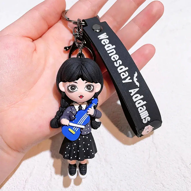 Fancydresswale  Wednesday Merchandise Keychain -Gift for Girls- Violin fancydresswale.com