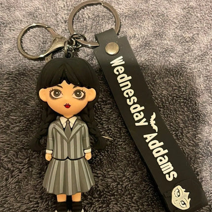 Fancydresswale  Wednesday Merchandise Keychain -Gift for Girls- Wednesday school uniform fancydresswale.com