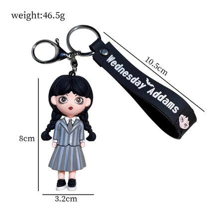 Fancydresswale  Wednesday Merchandise Keychain -Gift for Girls- Wednesday school uniform fancydresswale.com