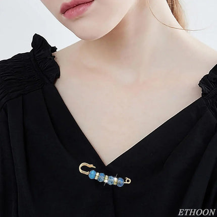 Fancydresswale Women's Anti-Exposure Brooch Buckle Pin Secure & Stylish Closure for Women Shirt Pant Sweater Shawl Hat Clip Pant Waist Tightener Safety Pins 20 Pcs Set Fancydresswale