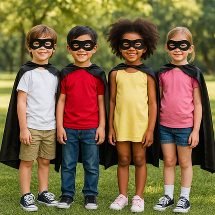 Fancydresswale capes plain for superhero theme party fancydresswale.com