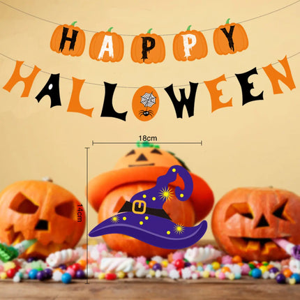 Fancydresswale halloween Decorations Set,Party Props, Pumpkin Banners, Character Cutouts Fancydresswale