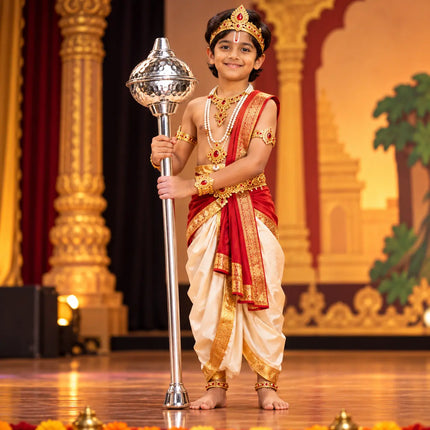 Folding Steel Gada for Fancy Dress & Ramleela fancydresswale.com