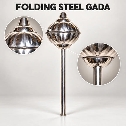 Folding Steel Gada for Fancy Dress & Ramleela fancydresswale.com