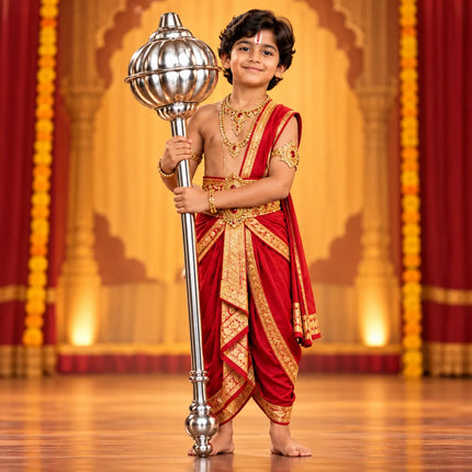Folding Steel Gada for Fancy Dress & Ramleela fancydresswale.com