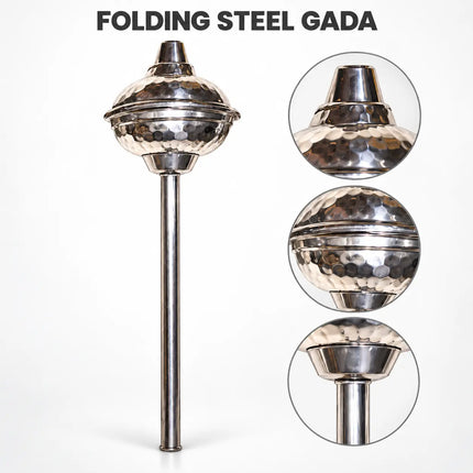 Folding Steel Gada for Fancy Dress & Ramleela fancydresswale.com